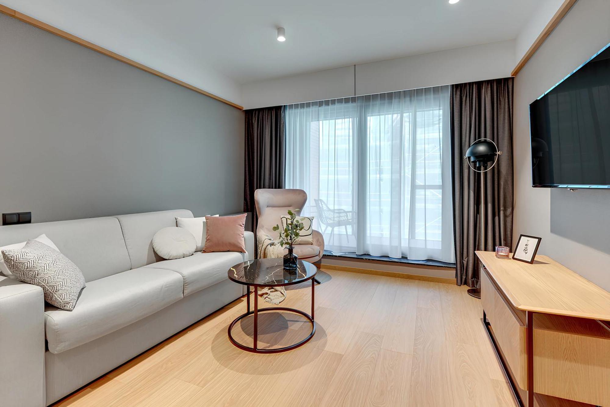 Deo Plaza Premium Apartments & Spa Gdaňsk Pokoj fotografie