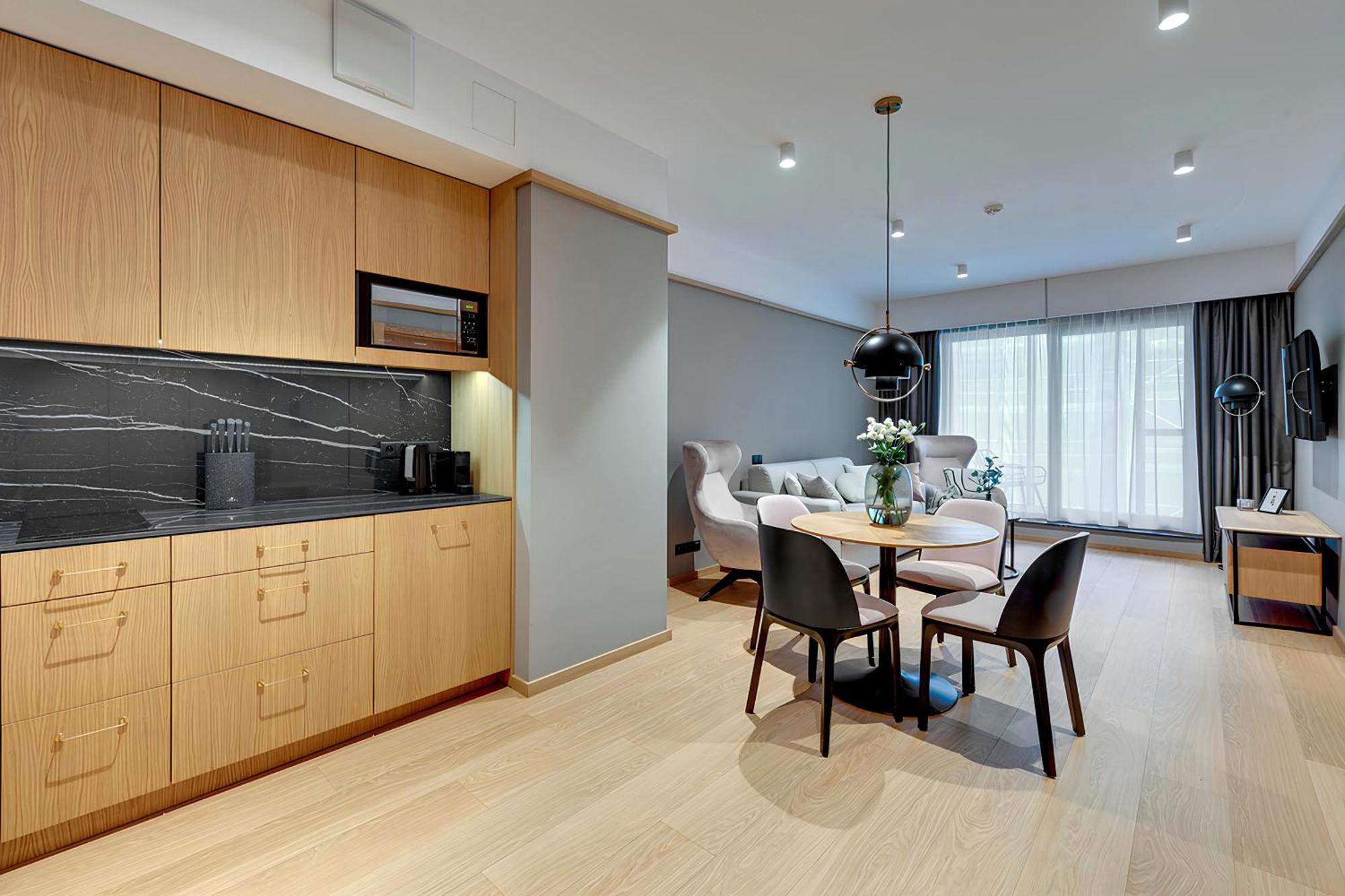 Deo Plaza Premium Apartments & Spa Gdaňsk Exteriér fotografie