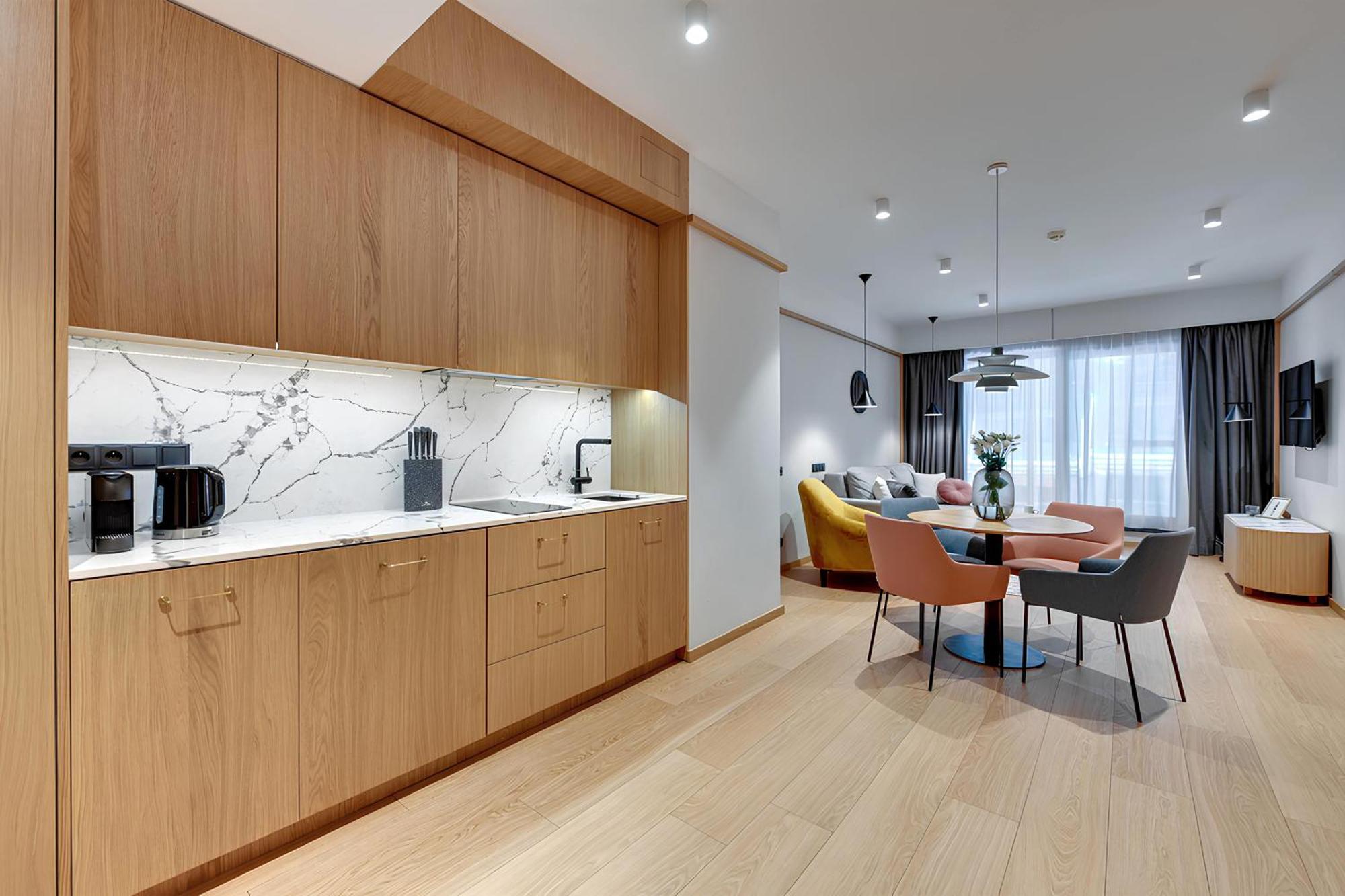 Deo Plaza Premium Apartments & Spa Gdaňsk Exteriér fotografie